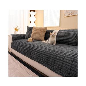 Washable Pet-Friendly Couch Covers for Dogs Fuzzy Pet Sofa Covers Dog Couch Blankets and Cushion Covers for Sofa