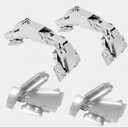 4pack 180 Degree Kitchens Cabinet Corner Cabinet Door Hinge, 180 Degree Hidden Cabinet Door Hinge Suitable for Frameless cabinets and Foldable Cabinet Doors with Full Cover