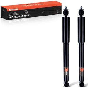 A-Premium Rear Shock Absorbers, Set of 2 - Compatible with Honda