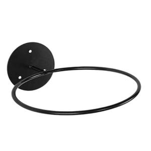 Mipcase 4 pcs Wall Football Rack Iron Wall Mount Holder for Sports Room Decor Sturdy Storage for Soccer and Rugby Easy Installation