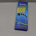 Plantar Fasciitis Feet Insoles Arch Supports Orthotics Inserts Relieve Flat Feet, High Arch (Mens 7-7 1/2 | Womens 9-9 1/2) (Gray)