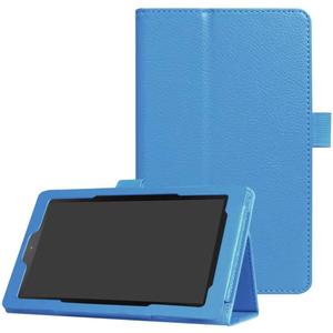 for Amazon Kindle All New Fire 7 SR043KL 7th/9th Generation Smart Cover,Ultra Slim Folio Stand Leather Case Cover with Auto Sleep/Wake Up for Kindle Fire HD7 7" (2017/2019 Release) (Li-Light Blue)