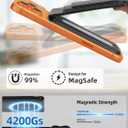 TopMade for MagSafe Wallet with Money Clip, Works with Apple Find My, Strongest Magnetic Wallet for iPhone 17/16/15/14/13/12 Series, for iPhone Wallet Stand with Finder Tracker, 8 Cards Holder, Black