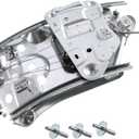 YHTAUTO Rear Power Window Regulator Passenger Side with 2-Pin Motor Assembly for Chrysler Sebring 1996-2006, Convertible Only