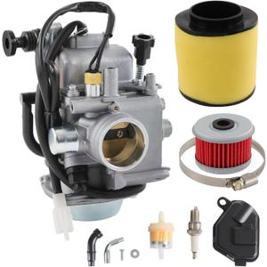 Carburetor Compatible with Honda TRX350ES/FE/FM/TE/TM Rancher 2000-2006, TRX450FE/FM/ES/S Foreman 1998-2004, TRX350/300FW Fourtrax