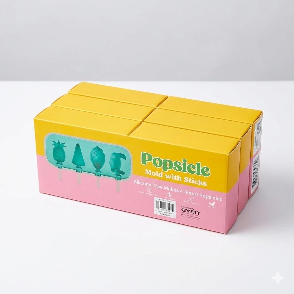 Silicone Fruit Pop Mold 2 Pack