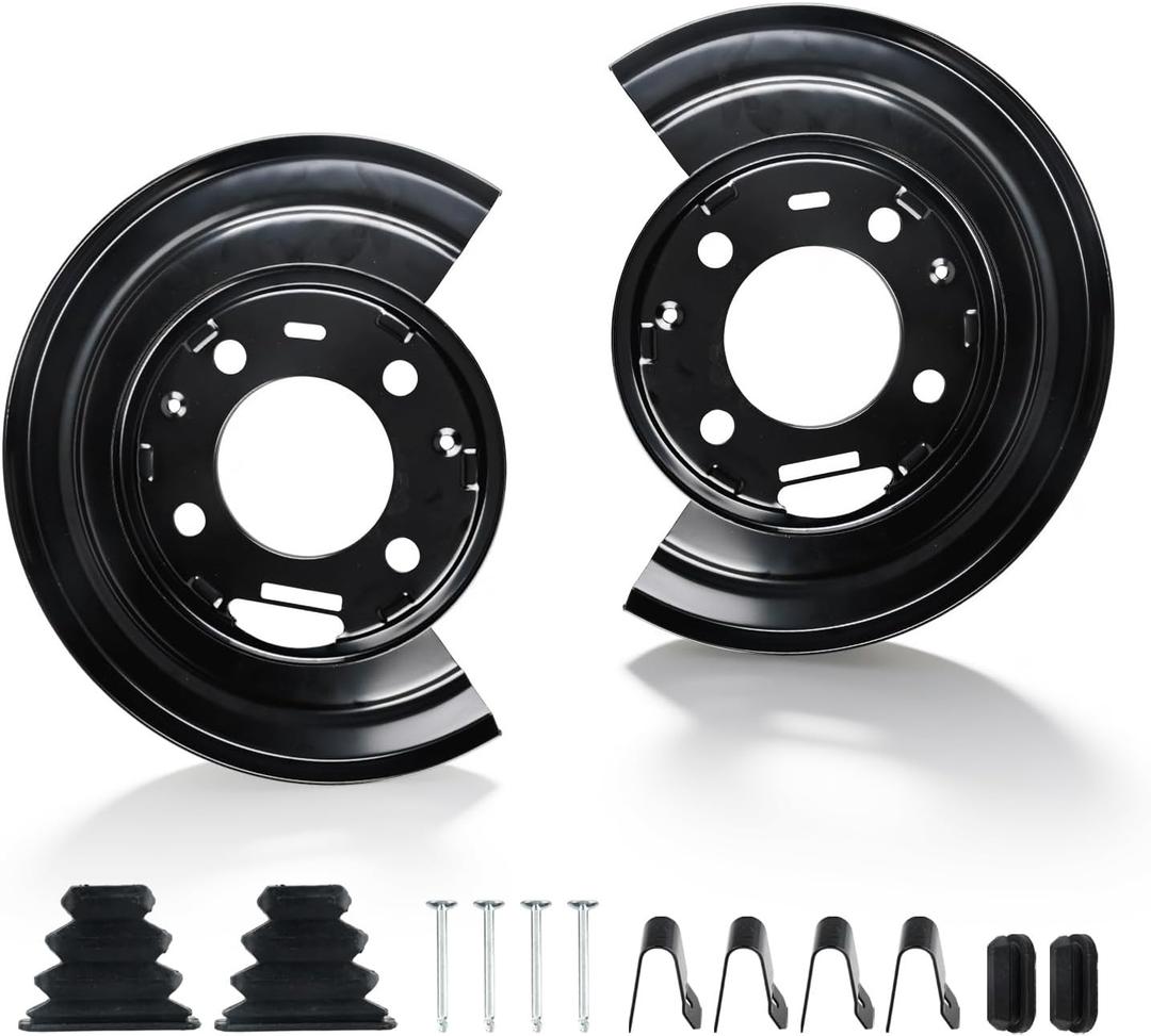 924-212 Brake Dust Shield, Front Left Right | For Ford F-250 Super Duty 2005-2010, F-350 2008-2009, F-350 Super Duty 2005-2012, F-450 Super Duty 2011-2012