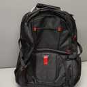 YOREPEK 18.4 Laptop Large Backpacks Fit Most 18 Inch Laptop with USB Charger Port,TSA Friendly Flight Approved Weekend Carry on Backpack with Luggage Strap for Men and Women, Black