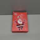 Christmas Bubble Machine Toys for Kids,Automatic Electric Battery Powered Bubble Gun with Bubble Solution,LED Light,Leakproof Bubble Blower Toy for Christmas Birthday Party Favors Gifts (Santa Claus)