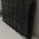 MidWest Homes for Pets 36-Inch Two-Door iCrate Folding Dog Crate with Divider Panel, Leak-Proof Tray & Secure Latches  Metal Wire Kennel for M-L Breeds  Portable, Durable & Easy to Assemble