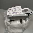 2-in-1 Toddler Potty Training Toilet Seat with Step Stool Ladder  Adjustable Height Potty Chair Urinal for Baby Boys Girls Age 1-3, Foldable Training Potty with Splash Guard & Anti-Slip Feet, Grey