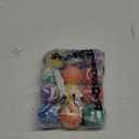 Kicko 2 Inch Marble Balls - 12 Pieces of Assorted 2 Tone Colors - for Vase, Landscapes, Collection, Stress Reliever, Novelties, Party Favors