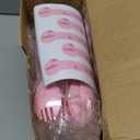 Mini Loaf Baking Pans with Lids and Spoons (50 Pack, 6.8oz) Rectangle Aluminum Foil Baking Pans Tins Containers - Cupcake Containers Wrappers Cheesecake Creme Brulee Ramekins (Pink)