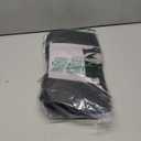 Portable Dog Car Seat for Small Dogs - Pet Booster Seat with Safety Leash, Adjustable Straps, Washable Cushion & Storage Pocket - Center Console Puppy Car Seat for Travel - Black