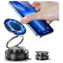Magnetic Phone Holder for MagSafe, 360° Adjustable Car Phone Mount with 96+LBS Strongest Suction & 2800gf Strongest Magnetic for Dashboard/Gym/Mirror, Compatible with iPhone & Android