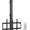 VEVOR Motorized Ceiling TV Mount, TV Wall Mount for 32 to 55 Inch TV, Electric Adjustable Ceiling TV Mount, Motorized Flip Down TV Mount Bracket with Max VESA 24 x 16 in, Fits TVs Up to 120 lbs