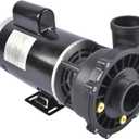 3721621-1D 230V 4 HP Dual-Speed Swimming Pool and Spa Pumps Motor, 2inch Intake & Discharge, Fits for Whirlpool Bathtub or Spa Systems, 4.4/12A, 3450 RPM, 56Y Frame Motor
