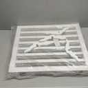 Dog Gate Wooden Freestanding Pet Gate3 Panel 23.6" Height White Indoor Dog Fences,House Gate for Doorways & Stairs