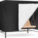 Porch Swing Cover, Waterproof 420D Oxford Fabric, All-Weather Protection for Outdoor Swing, Hammock, Glider Chair 58x49x67 Inch