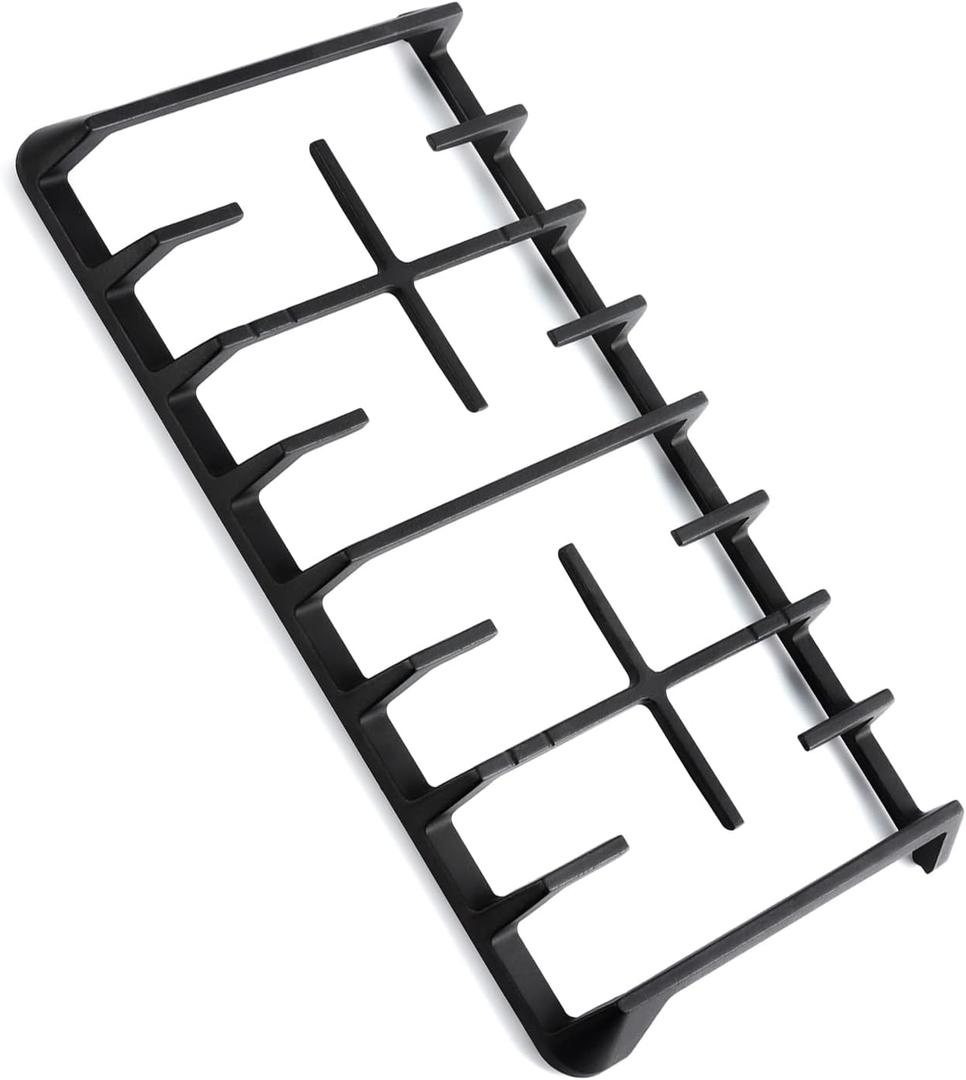 DG94-00937A Samsung Stove Grates Gas Range Surface Burner Grate Cast Iron Side Grate Replacement for NX58H5600SS NX58H9500WS Samsung Range Parts Side Stove Grate Gas Stove Top Replacement Parts