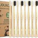Bamboo Toothbrushes Soft Bristles, Biodegradable Eco-Friendly Toothbrush 10 Pack, BPA Free Charcoal Bamboo Tooth Brush, Organic, Natural, Green and Compostable Tooth Brushes