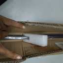 Matte Black Disc Curtain Rods, 28-48 Inches Window Curtain Rod,Adjustable Room Darkening Drapery Rod with Aluminum Finials and Brackets,Wrap Around Design