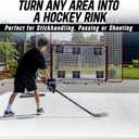 Better Hockey Extreme Dryland Flooring Tiles - Synthetic Ice Panels for Hockey, Professional Quality Training Aid for Shooting, Passing and Stickhandling, 45 sq Feet