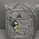 adidas Excel Backpack for Men & Women  Durable Large Athletic Laptop Bag (OSFA, 7.0/Grey Two/Mineral Blue)