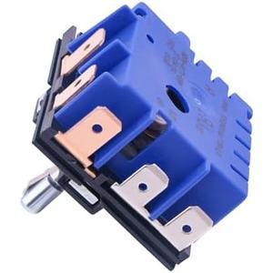 ZOKUSIK W10434452 Dual Infinite Stove Control Burner Switch MDPA-W171-WPM Replace Parts WPW10434452, PS11754687, AP6021365 Compatible with Whirlpool, Maytag, Amana, KitchenAid Electric Ranges Stoves