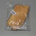 Elastic Tablecloth for Round Tables, Waterproof Tablecover for Up to 32"-36" Round Table, Dining Tablecover for Indoor and Outdoor, Holiday, Light Brown Wood