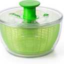 OXO Good Grips Salad Spinner - Large, Green Lettuce & Fruit Washer, BPA-Free, Easy One-Hand Pump