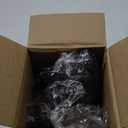 XHRING D-Shaped Car Steering Wheel Cover for Volkswagen VW Atlas Tiguan ID.4 Taos Passat Golf Jetta Beetle Polo GTI CC Touareg SE SEL R-line S Cross Sport Accessories, 2025 Leather Black