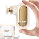 Mini Massage Gun Travel Size, Powerful Small Massage Gun Deep Tissue for Pain Relief, Muscle Massager for Neck Shoulder Thigh Scalp Quiet Pocket Massager with Carry Case