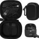 CaseSack Case for JBL Tune Flex True Wireless Noise Cancelling Earbuds (Black)