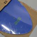 BPS New Zealand Shaka Skimboard with Colored EVA Grip Pads and High Gloss Clear Coat Wooden Skim Boards for Beach Adventures | Choose from 3 Sizes and Traction Pad Color (Blue)