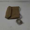 Women's Braided Leather Tote Bag Stylish Suede Hobo Shoulder Bag with Woven Details (Pine Tea)