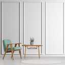 3 Set Accent Wall Molding Kit Premade Wainscoting Panels Wall Molding Peel and Stick Panel White Pre Cut Trim for Walls Picture Frame Molding for Home Decoration (39 x 91 Inch)