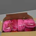 18 Pcs Valentine's Day Hanging Heart Ornaments Handmade Heart Shaped Velvet Gifts 4.3 Inches Hanging Valentine Tree Ornaments for Wedding Anniversary Party Decorations(Red, Pink, Rose Red)