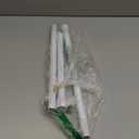 White Tension Curtain Rod for Windows 28 to 48 inch, Adjustable Expandable Pressure Spring Curtain Rod No Drilling, 7/8" Curtain Rod for Bedroom Doorway Closet Door