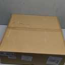 20" Ceiling Fan With Lights and Remote, Low Profile, 6 Wind Speeds, Dimmable Light, White Flush Mount, Smart Modern for Home (Black+Grey)