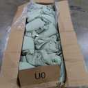 Newwiee 100 Pcs Fleece Throw Blankets Bulk 50 x 60 in Outdoor Wedding Guest Gifts Soft Lightweight Sleepover Party Lap Blankets Pet Sofa Couch Home Office Donation Homeless (Sage Green)