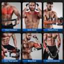EAST MOUNT Twister Arm Trainer 20-110lb Adjustable Chest Workout Equipment for Men Women Portable Spring Resistance Muscle Builder Strength Training for Arms Chest Shoulders for Home Gym Fitness