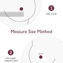 Momcozy Flange Insert 15/17/19/21mm Compatible with 24mm Flange/Shield of Most Pumps,Fit for Momcozy S9Pro/S12Pro/S12Pro-Quick Replacement Accessories, 4PCS
