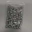 60 Pieces Silver Tone Spacer Loose Beads Hollow Filigree Tibetan Alloy Beads Spacer 12 mm Tiny Metal for Life Design DIY Jewelry Craft Making Necklace Bracelet Supplies