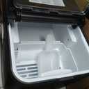 Silonn Ice Maker Countertop, 8 Cubes in 6 Mins, 26.5lbs/24H, Self-Cleaning
