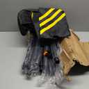 Portable T-Shape Backdrop Stand Support Kit 8x5.3ft, Adjustable Photography Green Screen Backdrop Stand for Parties, Photography Videography Studio (85.3Ft)