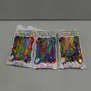 Mega-L Taco Birthday Party Table Decorations 4Pack Mexican Theme Fiesta Party Wavy Metallic Tinsel Foil Fringe Table Skirt, for Day of The Dead Altar Decoration, Dia De Los Muertos Cinco de Mayo Decor