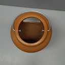 matte Brown ceramic 8 inch