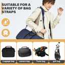 2 x Universal Shoulder Strap - 57 inch Adjustable Bag Strap Replacement Non-Slip Crossbody Purse Strap with Metal Swivel Hooks for Laptop Shoulder Bag Messenger Bag Crossbody Bag Navy Blue