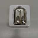 2026 New Model Mini Dual-Head Electric Shaver, Electric Mini Portable Razor, Pocket Size Washable Double Head Razor, Rechargeable Waterproof Compact Electric Shaver for Home, Car, Travel (Silver)